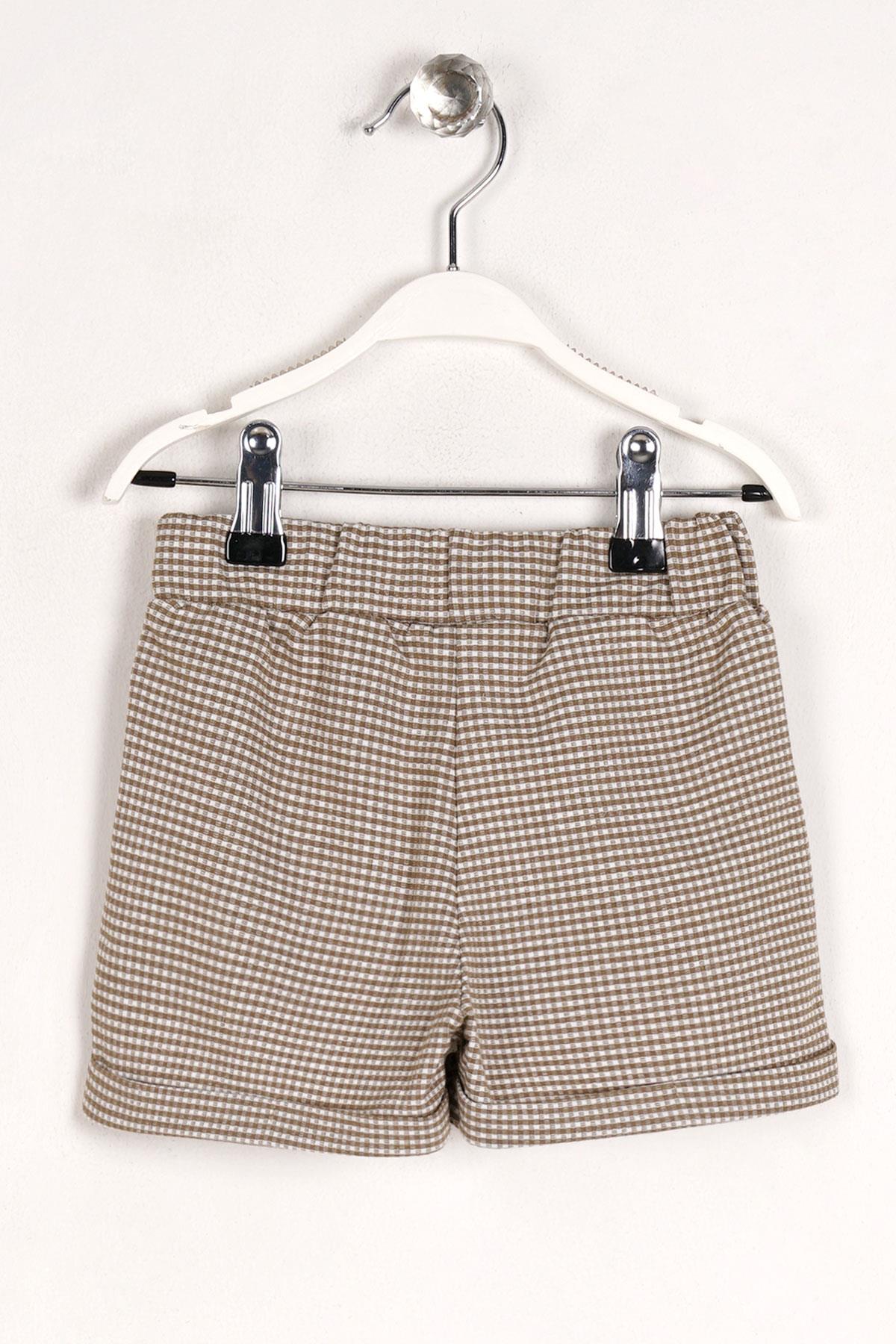 Acar 523013 Kız Cocuk 2-5 Yas Pitikareli Fiyonklu Sort