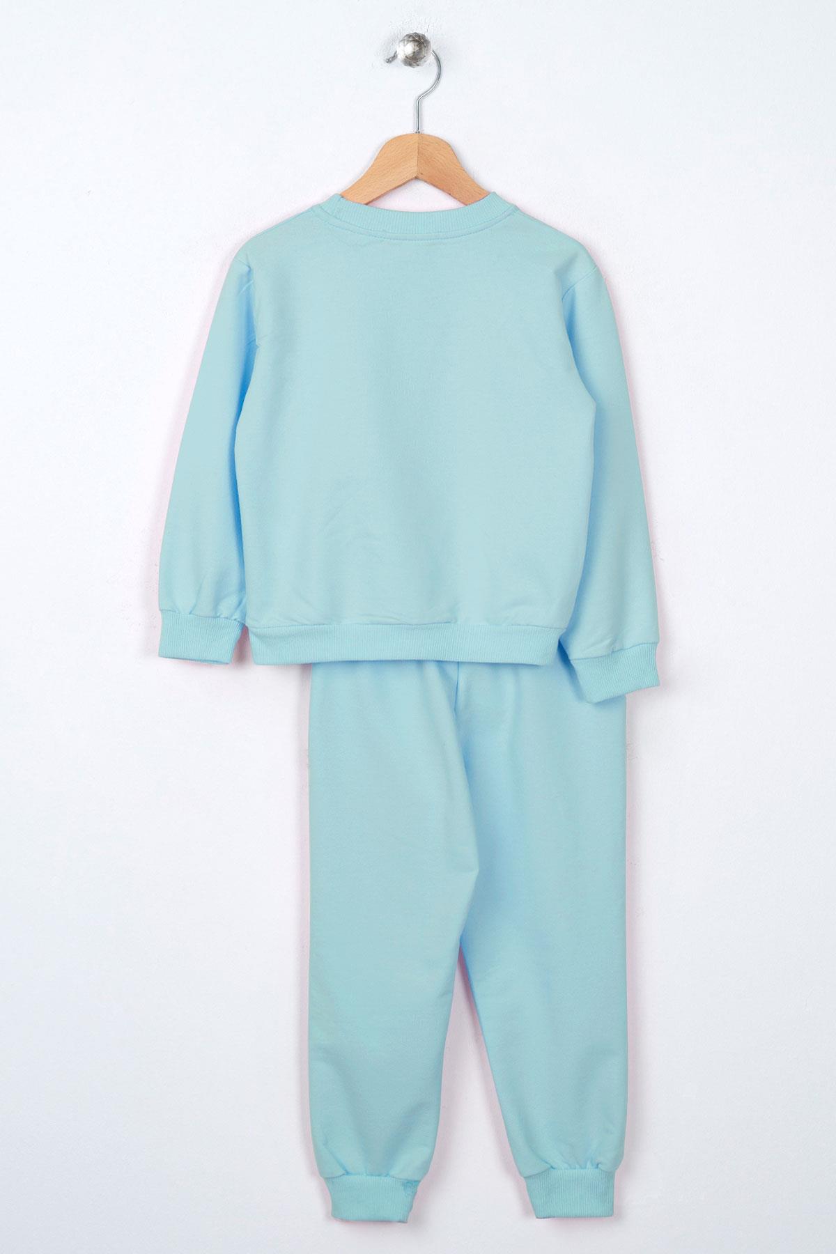 Acar 523052 Unısex 2-5 Yas Onu Sus Cep Kapaklı Esofman Takım