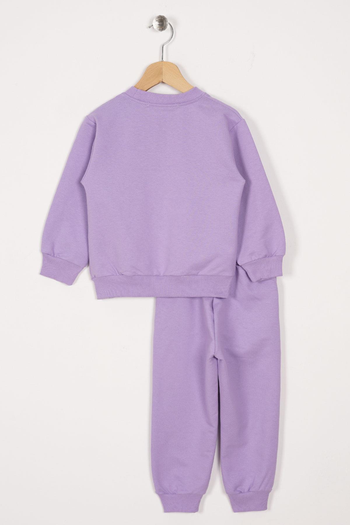 Acar 523085 Kız Cocuk 2-5 Papatya Nakıslı Esofman Takım