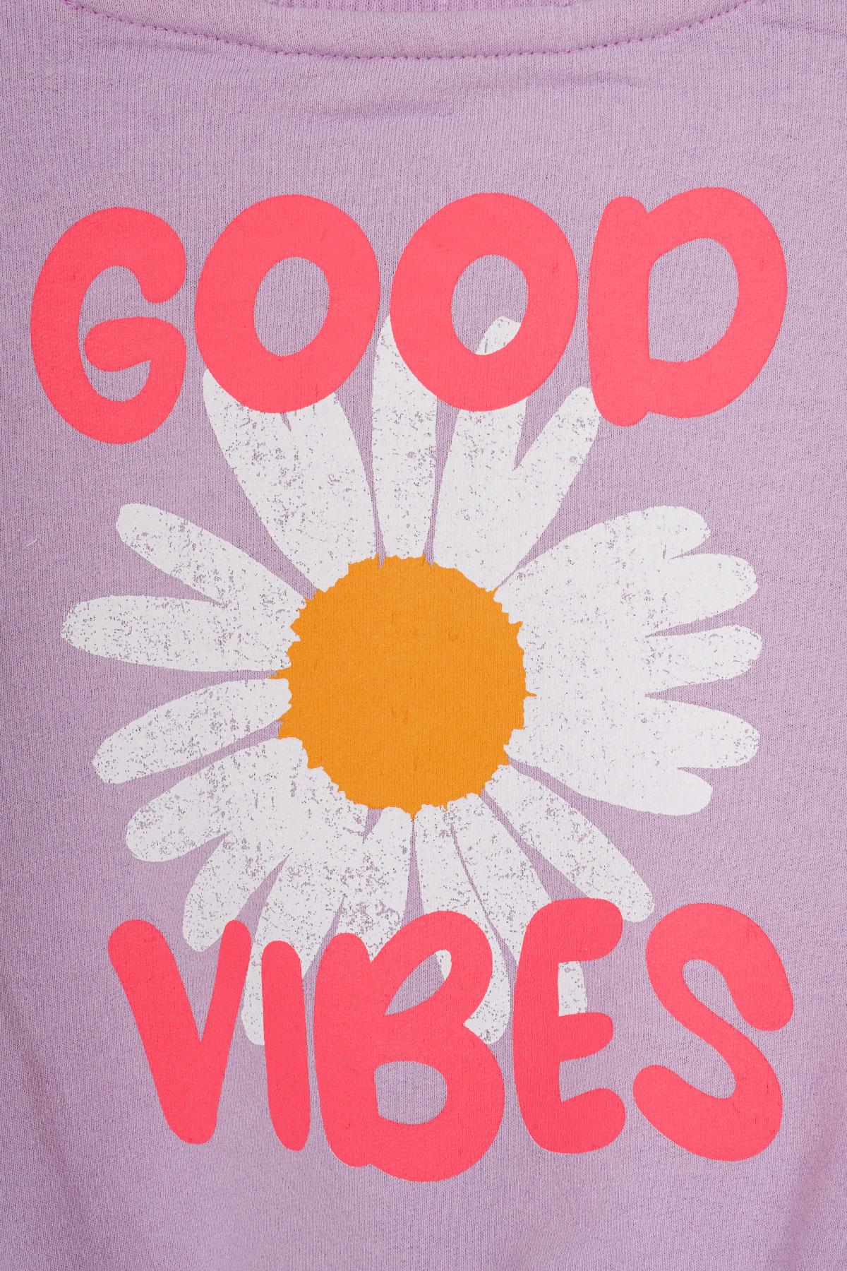 Acar 523129 Kız Cocuk 2-5 Yas Cıcek Desenlı Esofman Takım