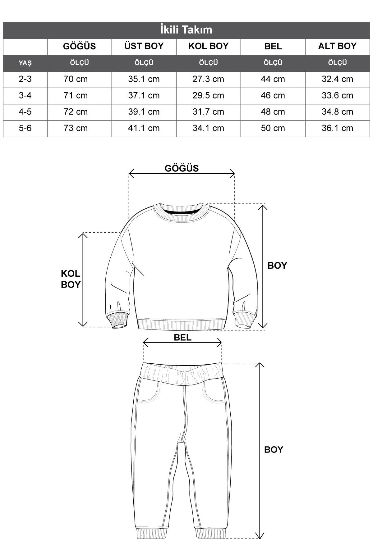 Bisiklet Yaka Uzun Kol Onu Sus Cep Kapaklı Kırmızı Renk Esofman Takım