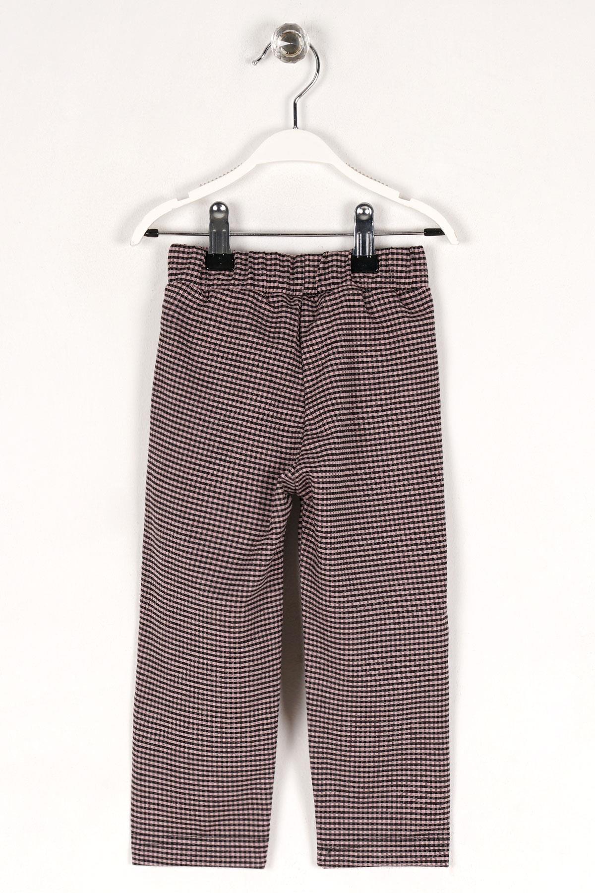 Kız 2-5 Yaş Kuşaklı Pantolon