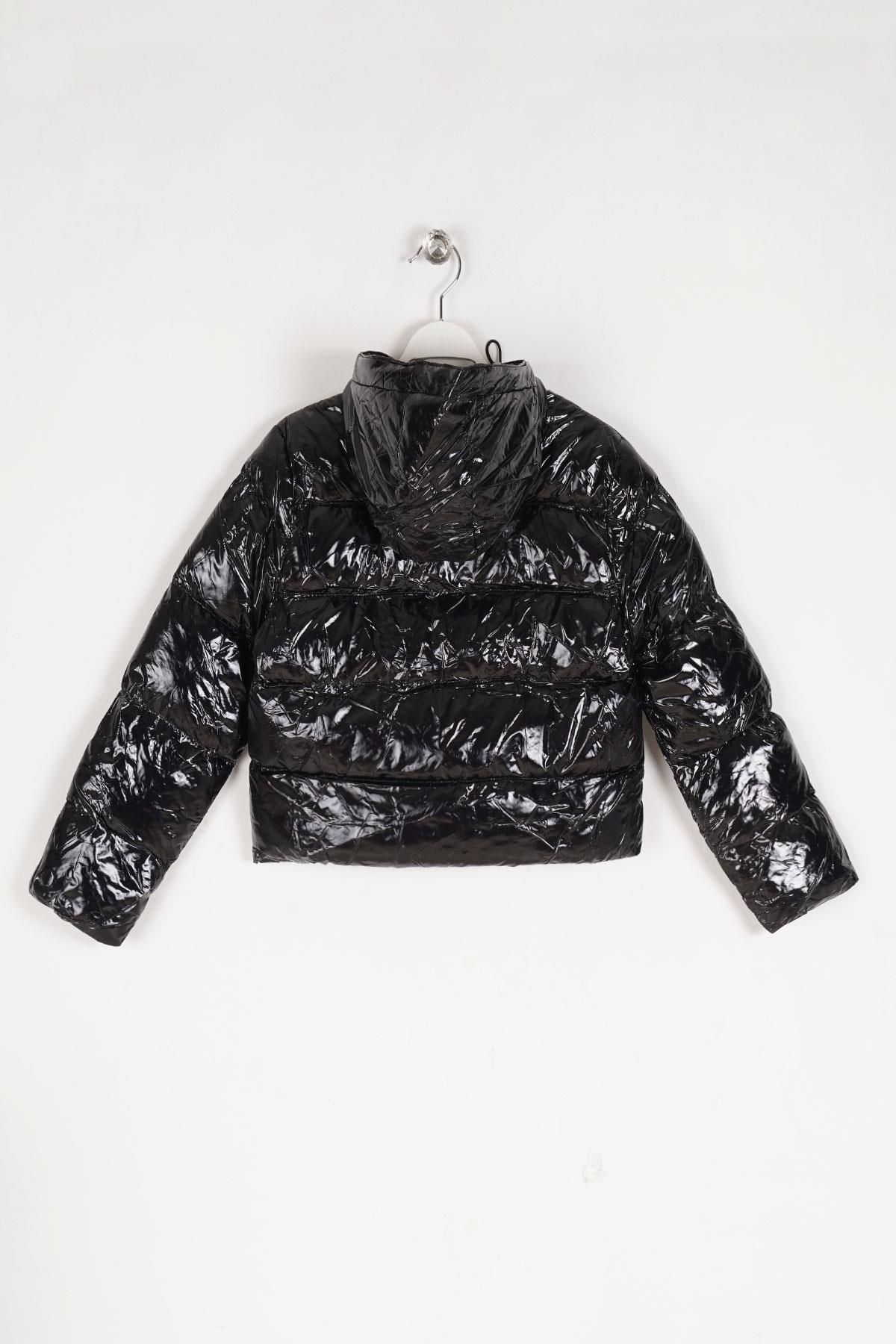 Mr. Who 1018 Kız Cocuk 8-12 Yas Kapusonlu Jel Dolum Mont