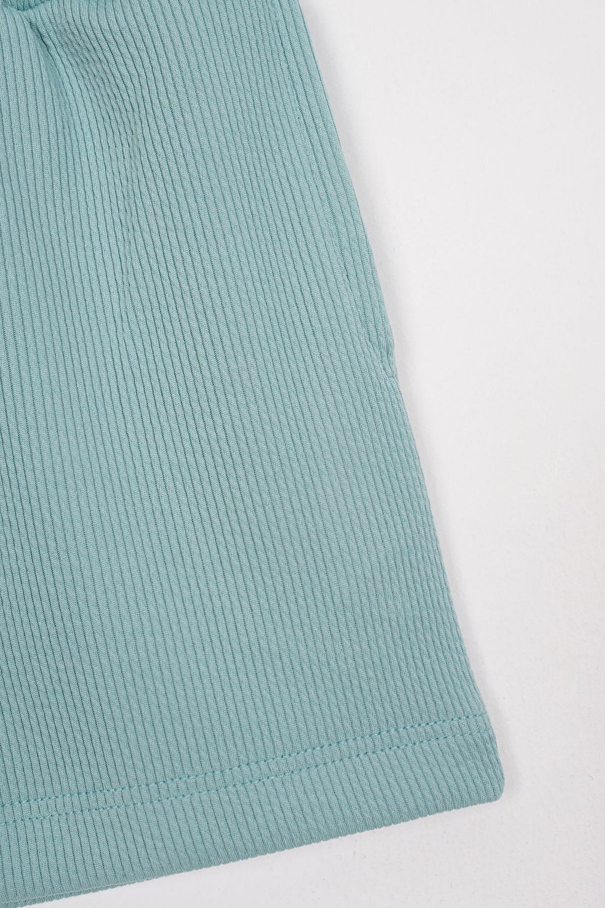 Fittilli Cepli Çağla Yeşili Renk Kız Çocuk Şort