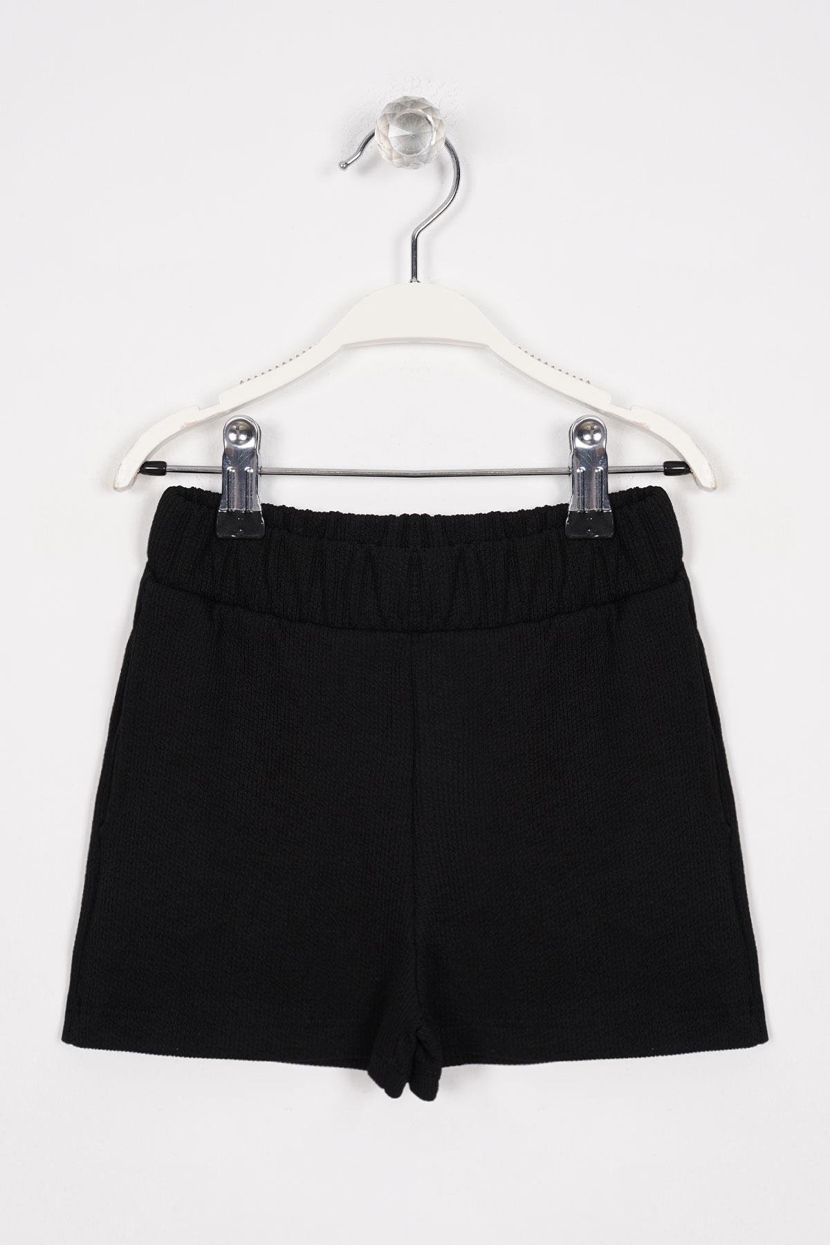 Wewe 524042 Kız Cocuk 3-7 Yas Fıtıllı Ceplı Sort