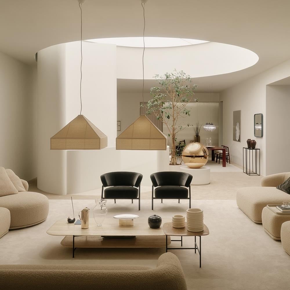 Adrian 130 Orta Sehpa-Frame Matt Black Varnished-Top Petrol Glossy Lacquer-(ADRTB130)