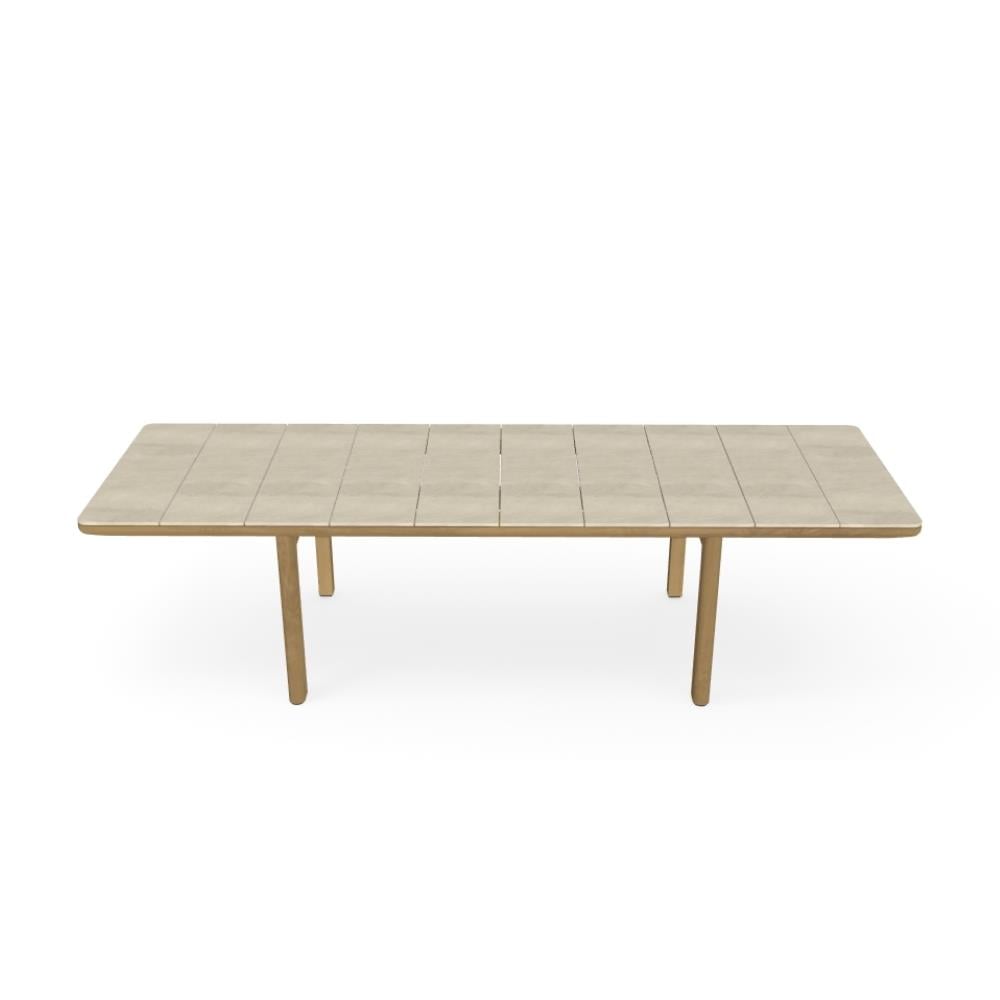 Amanu Teak Yemek Masası  - Top Sabbia (C15) - 290 cm