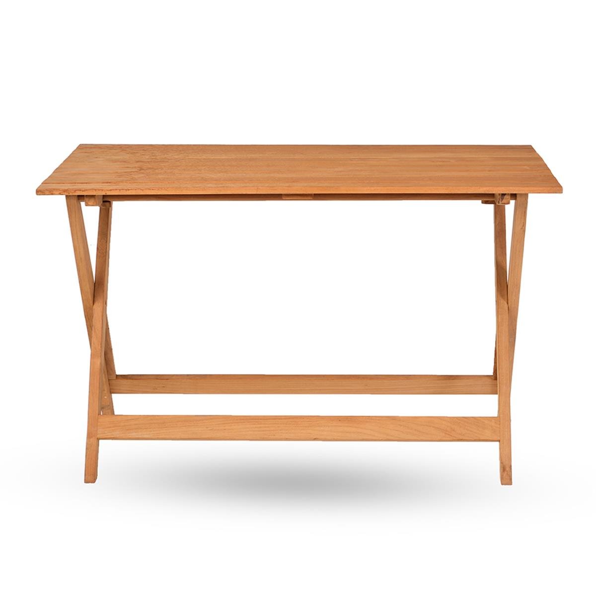 Axis Katlanır Masa-Teak-(120)