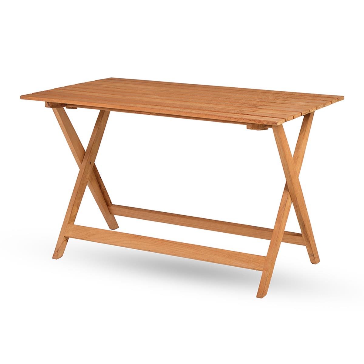 Axis Katlanır Masa-Teak-(120)