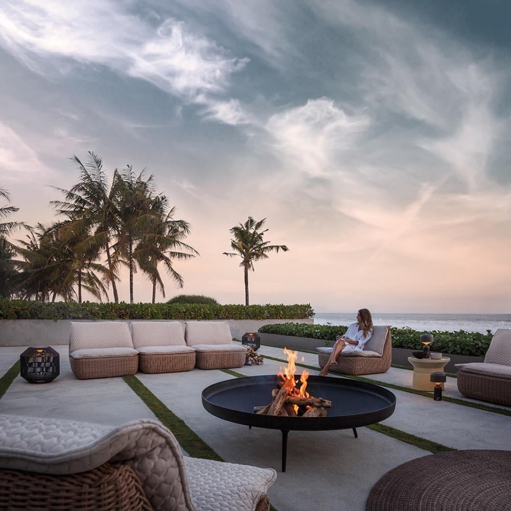 Ayaklı Ateş Çanağı - 135 cm Freestanding Fire Bowl