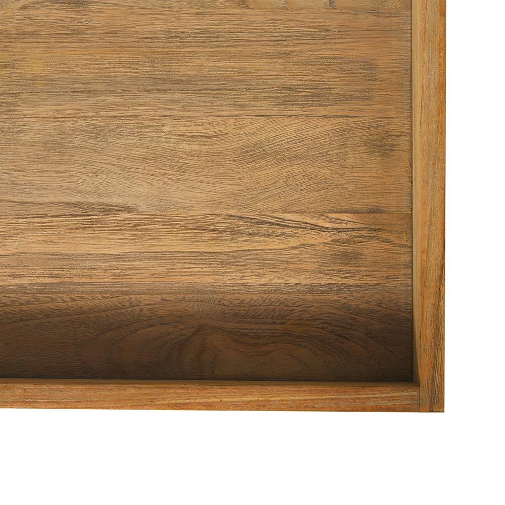 Bellagio Rough-X Grey Teak Servis Tepsisi