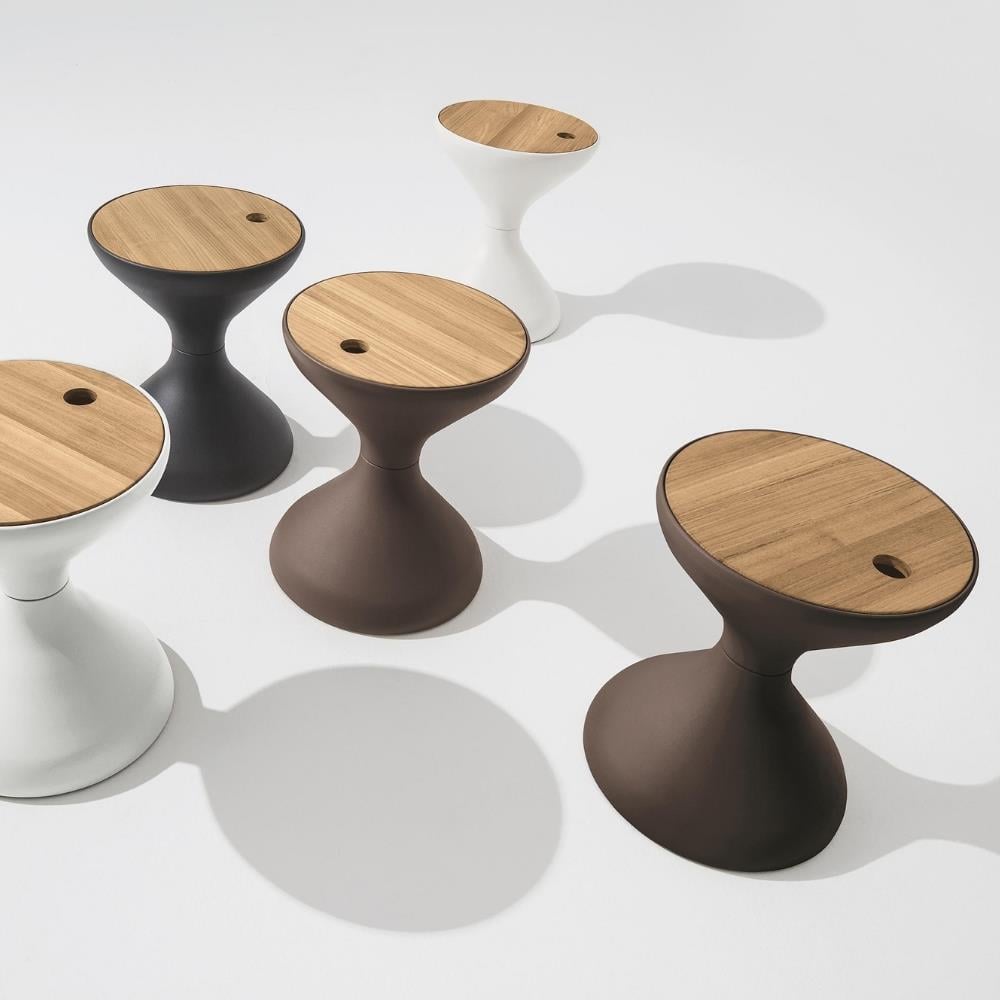 Bells Yan Sehpa -Frame Java-Top Teak