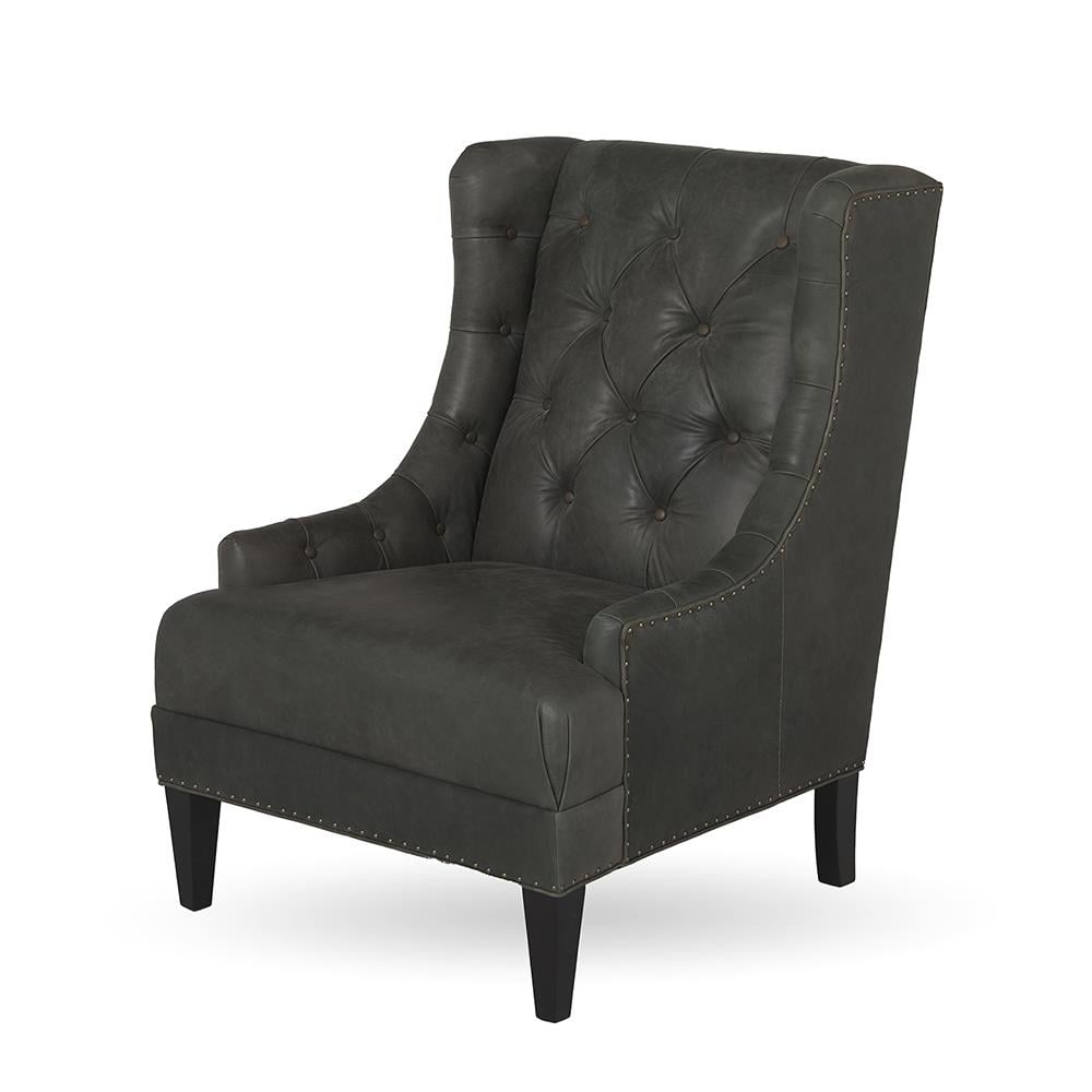 Benjamin Tekli Koltuk-Deri (0295-333)-Finish 751 Nail Color 44-6