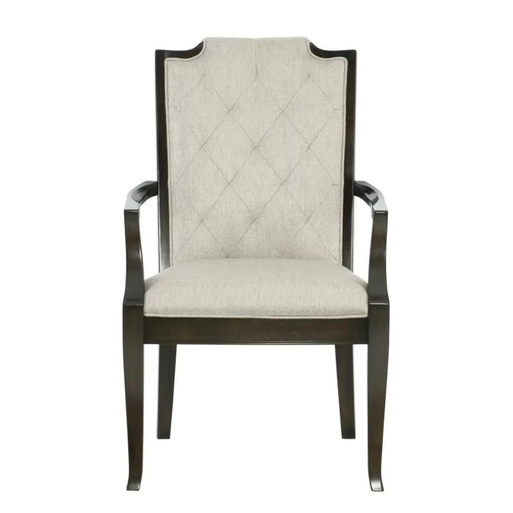 Bernhardt Sutton House Cream Kollu Sandalye