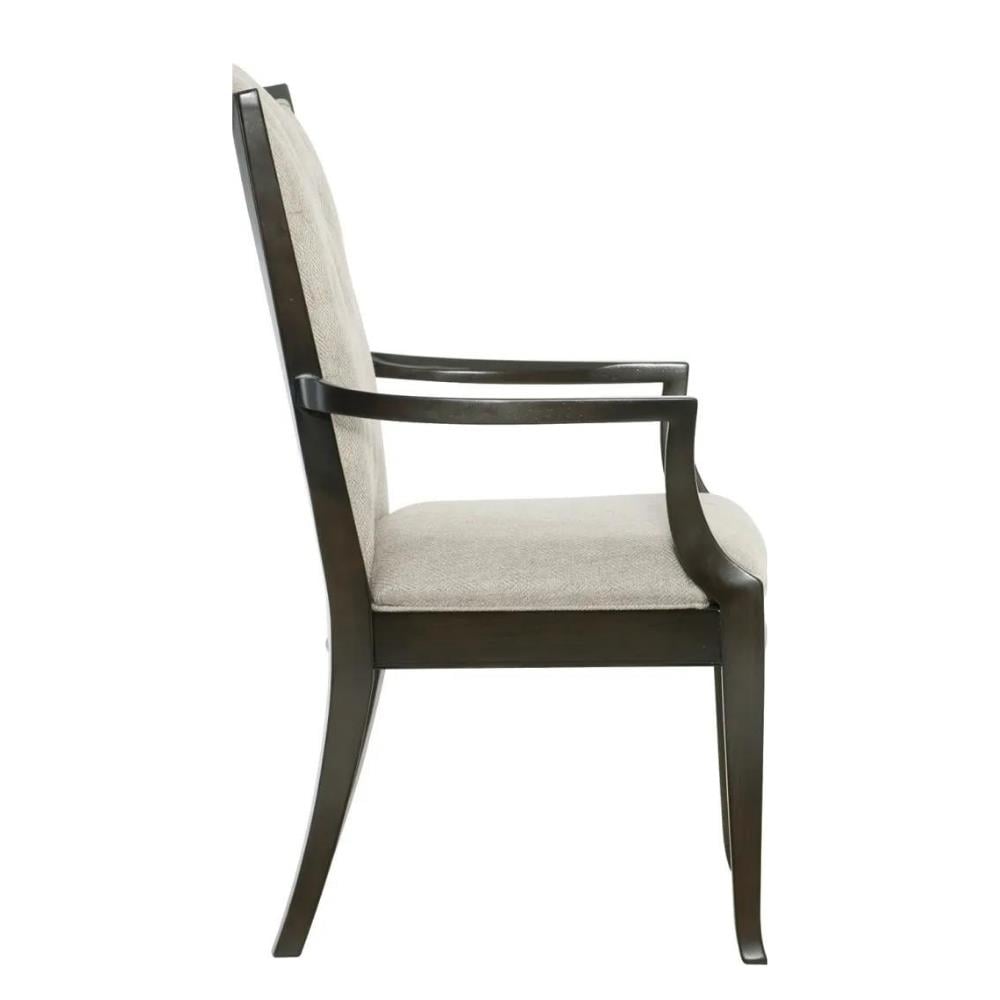Bernhardt Sutton House Cream Kollu Sandalye