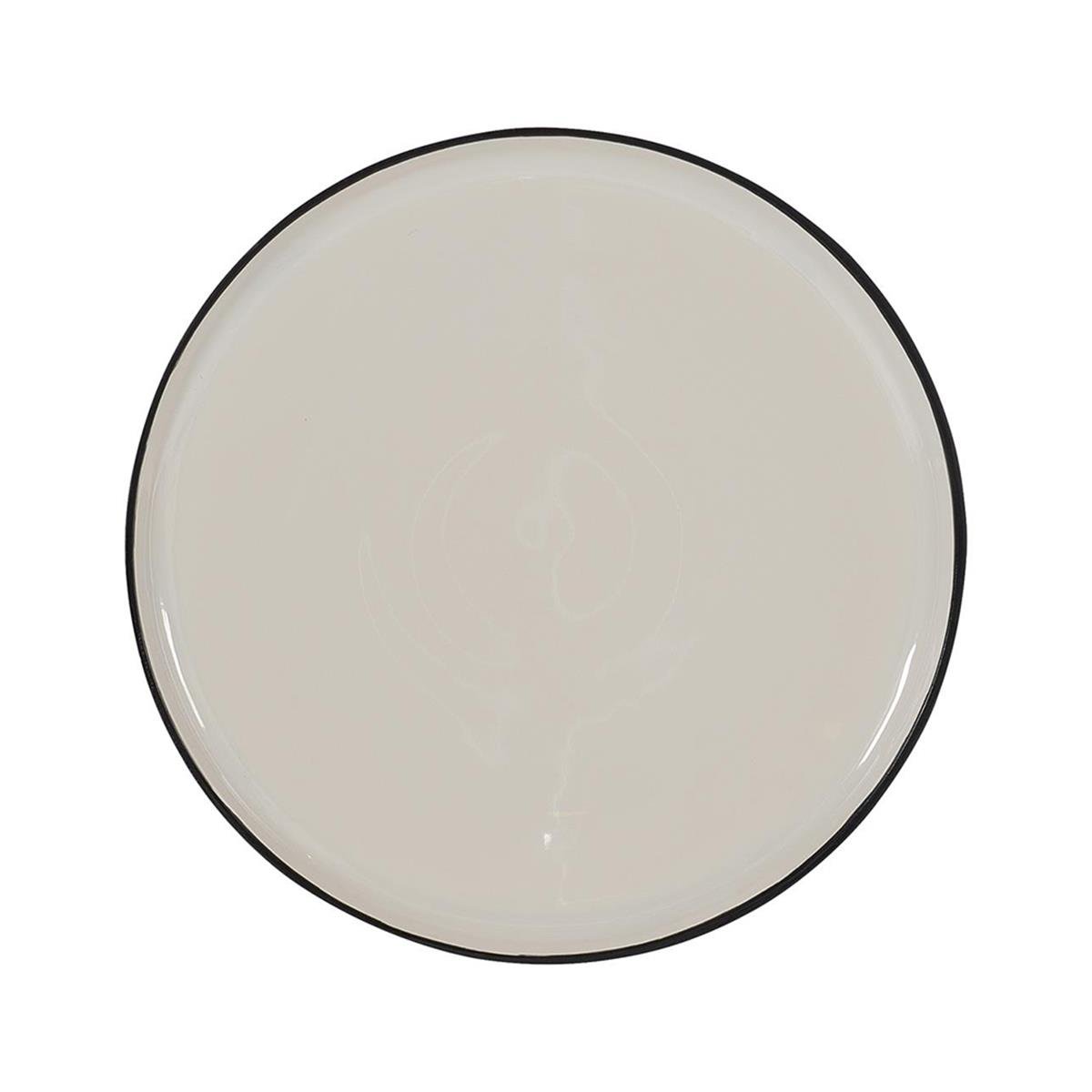 Bonfield Yan Sehpa-Alu Black Nickel-Top White