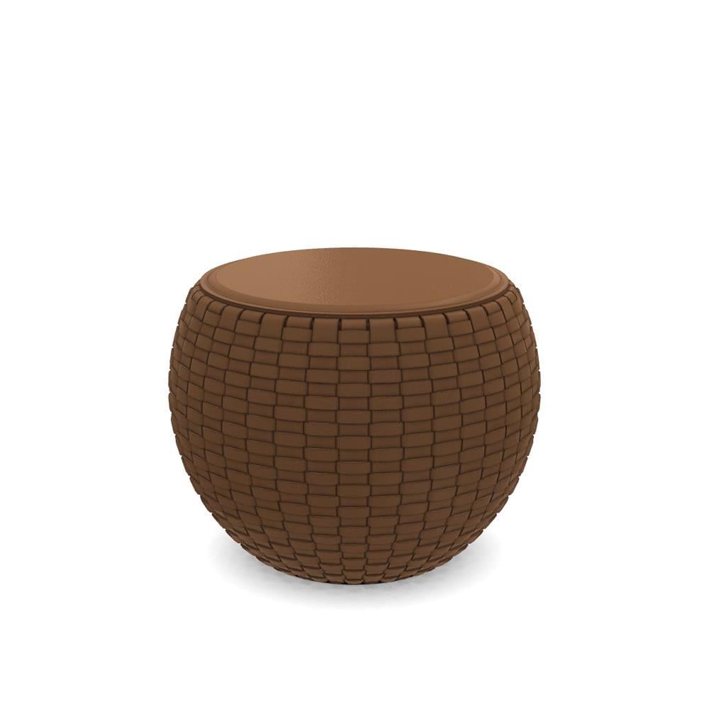 Bongo TB1 Kuoıo Alçak Yan Sehpa-Saddle Leather Natural