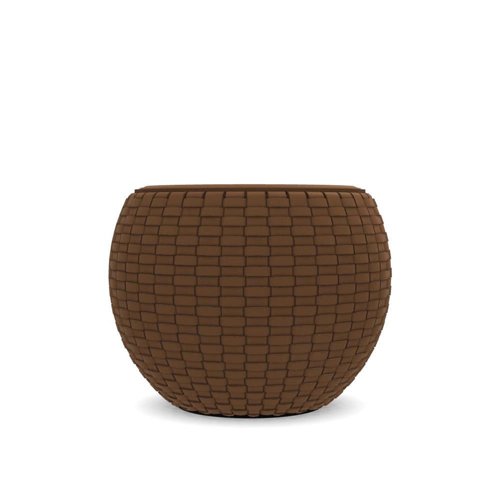 Bongo TB1 Kuoıo Alçak Yan Sehpa-Saddle Leather Natural