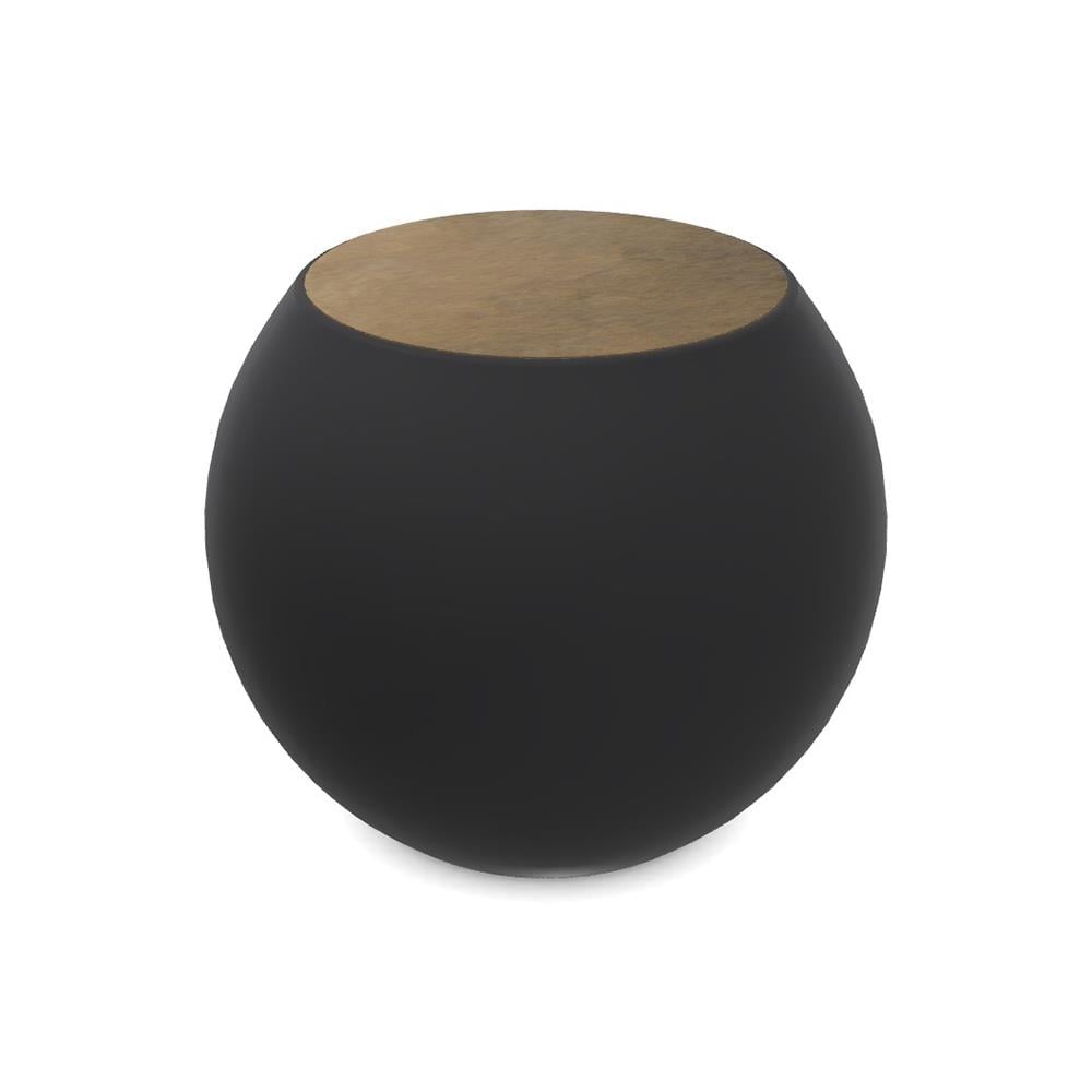 Bongo TB2 Yan Sehpa-Top Bronzed Brass-Finish Matt Lava Laquered-(BONGOTB2-IN)