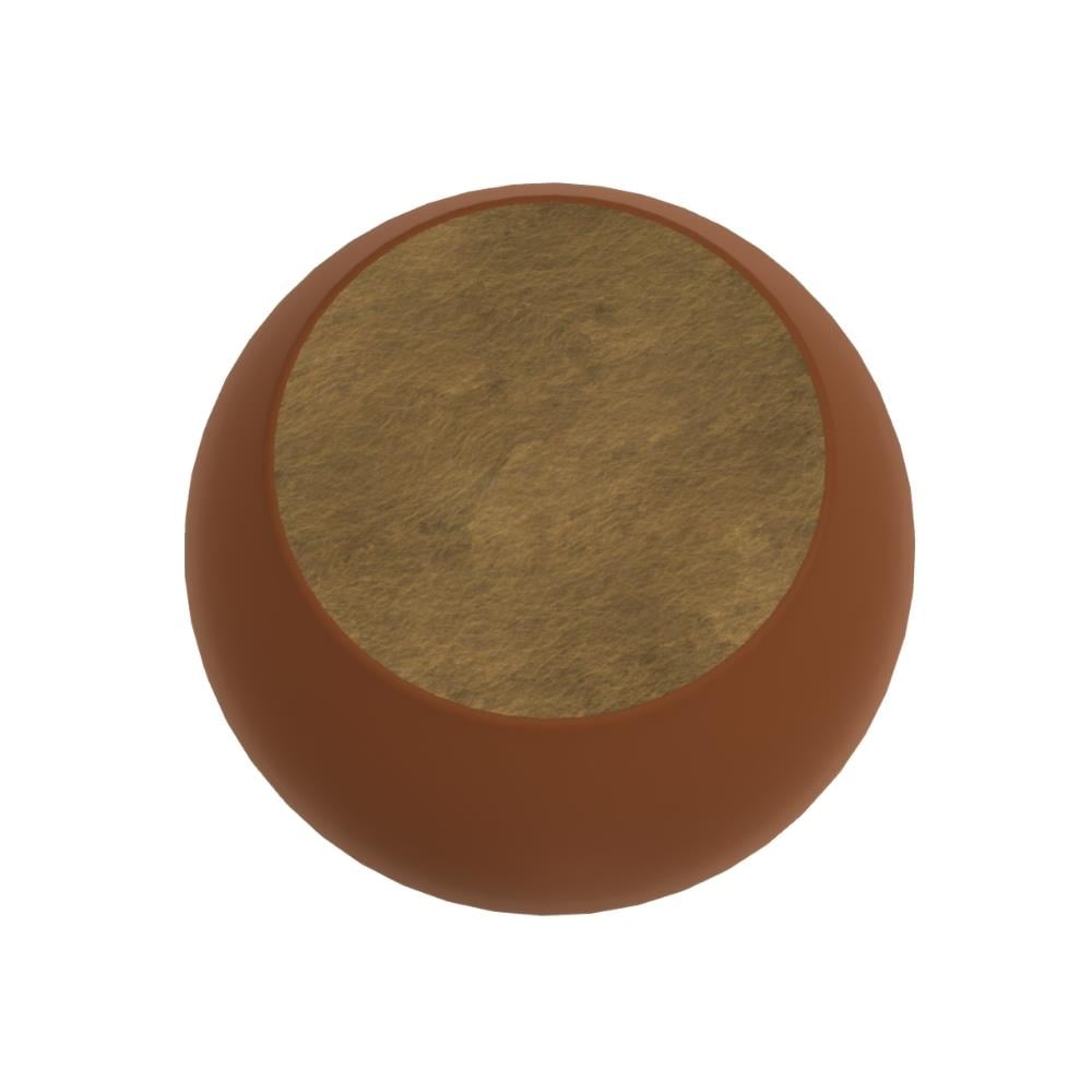 Bongo TB2 Yan Sehpa-Top Bronzed Brass-Finish Brick Matt Lacquer