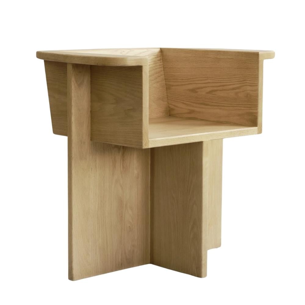 Brutus Dining Chair - Natural Oak