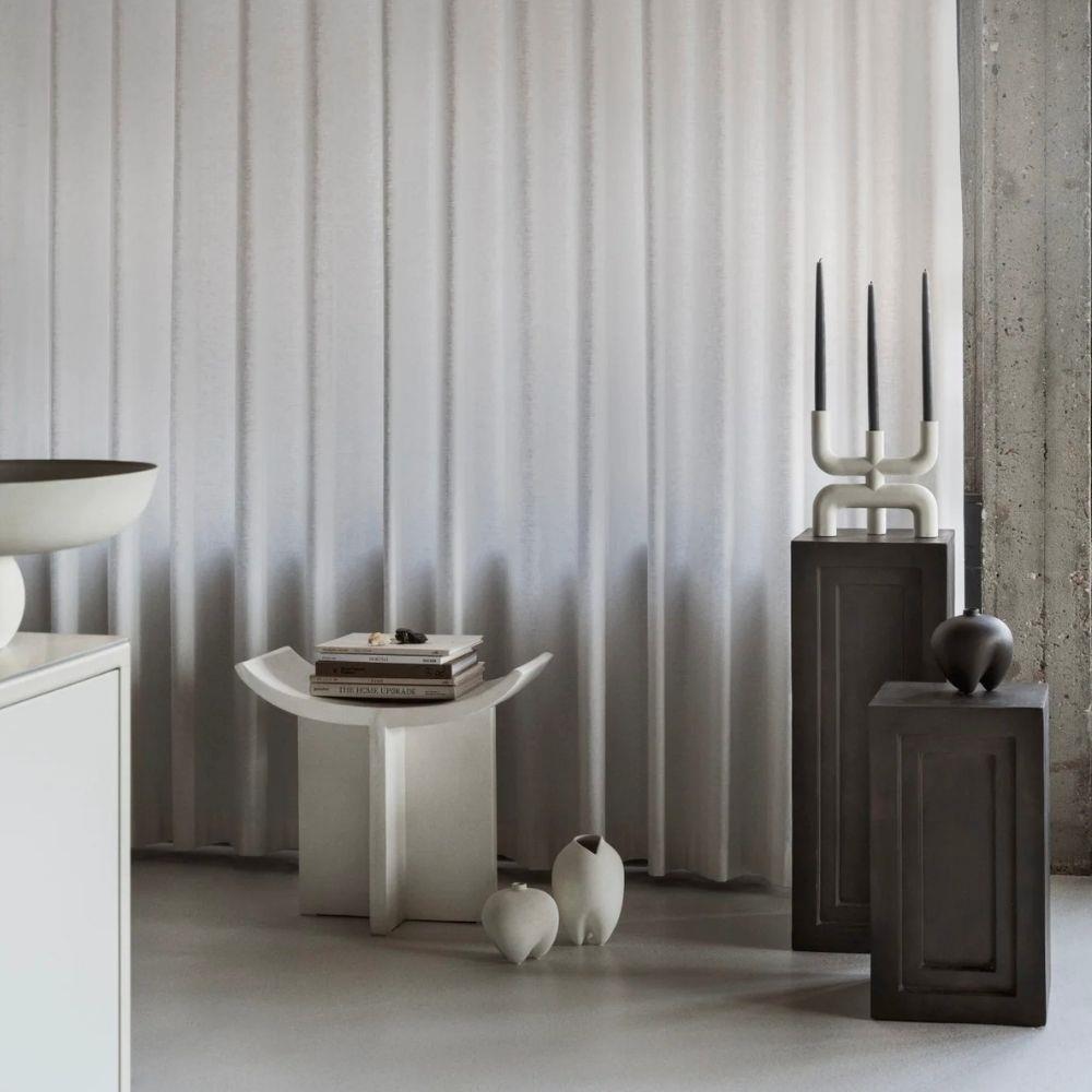 Brutus Tabure - Bone White