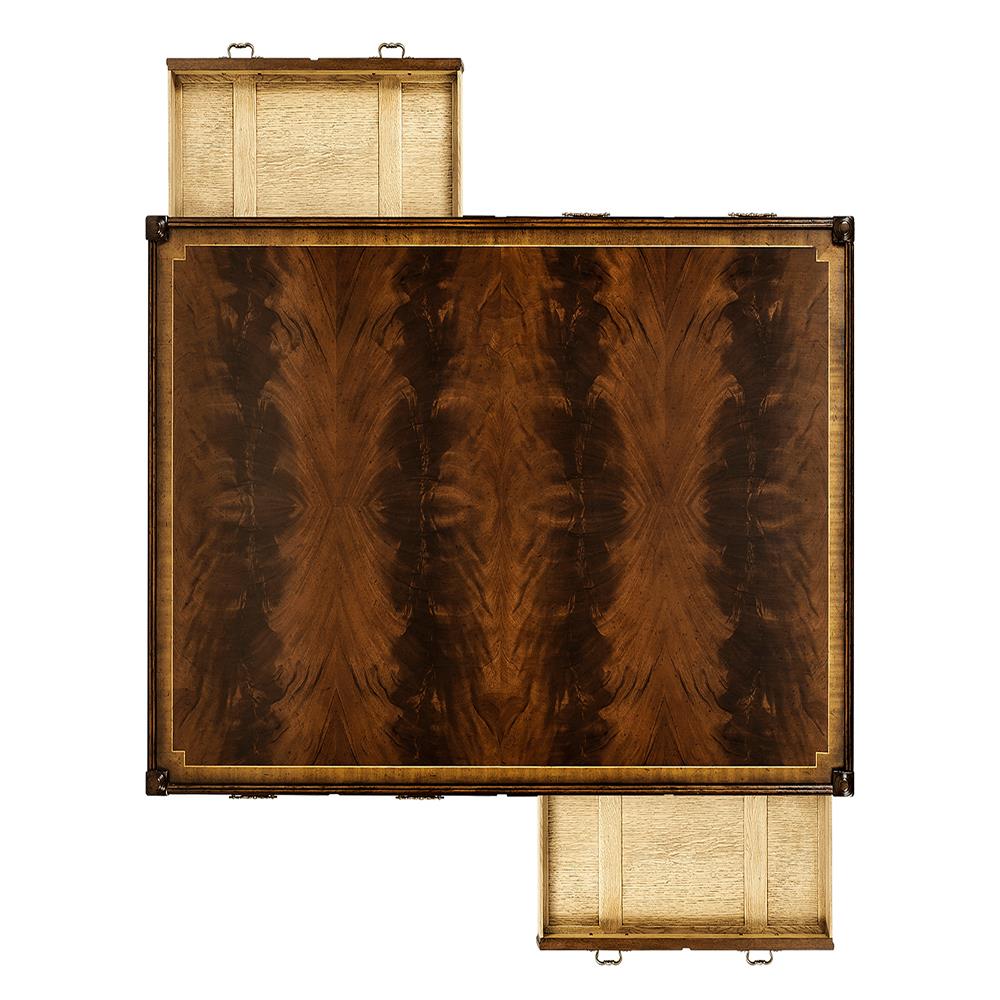 Buckingham Dikdörtgen Orta Sehpa-Çift Katlı-Finish-Mah-02-1 (Medium Antique Mahogany)