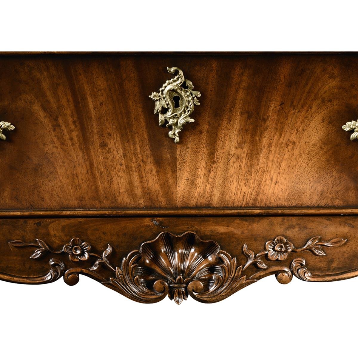 Buckingham Şifonyer-Finish-Mah-02-1 (Medium Antique Mahogany)-Louis XV