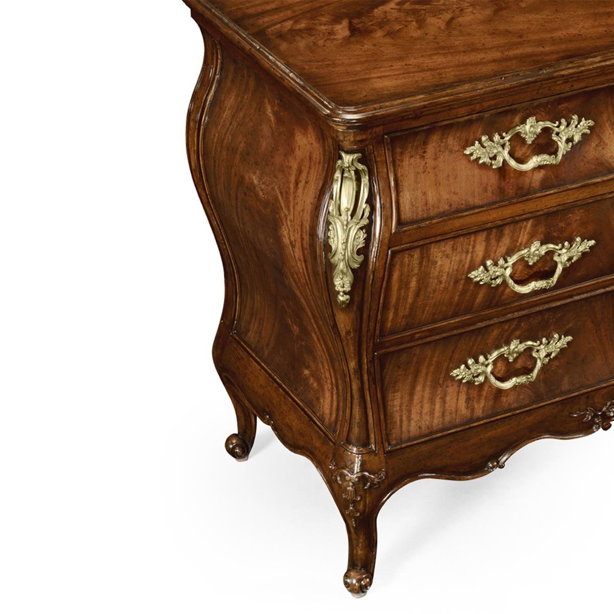 Buckingham Şifonyer-Finish-Mah-02-1 (Medium Antique Mahogany)-Louis XV