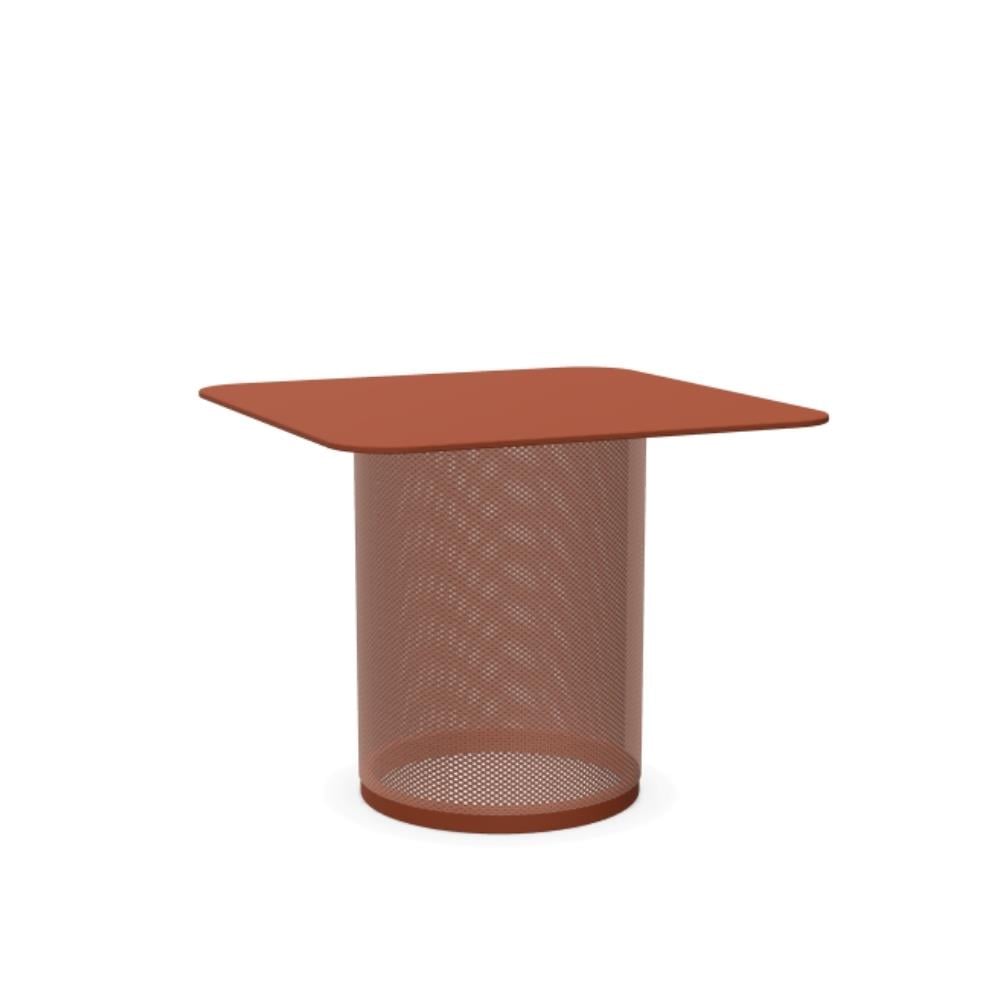 Cabla Yan Sehpa Kare -Maple Red (26)-(5049)