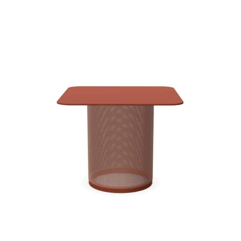 Cabla Yan Sehpa Kare -Maple Red (26)-(5049)