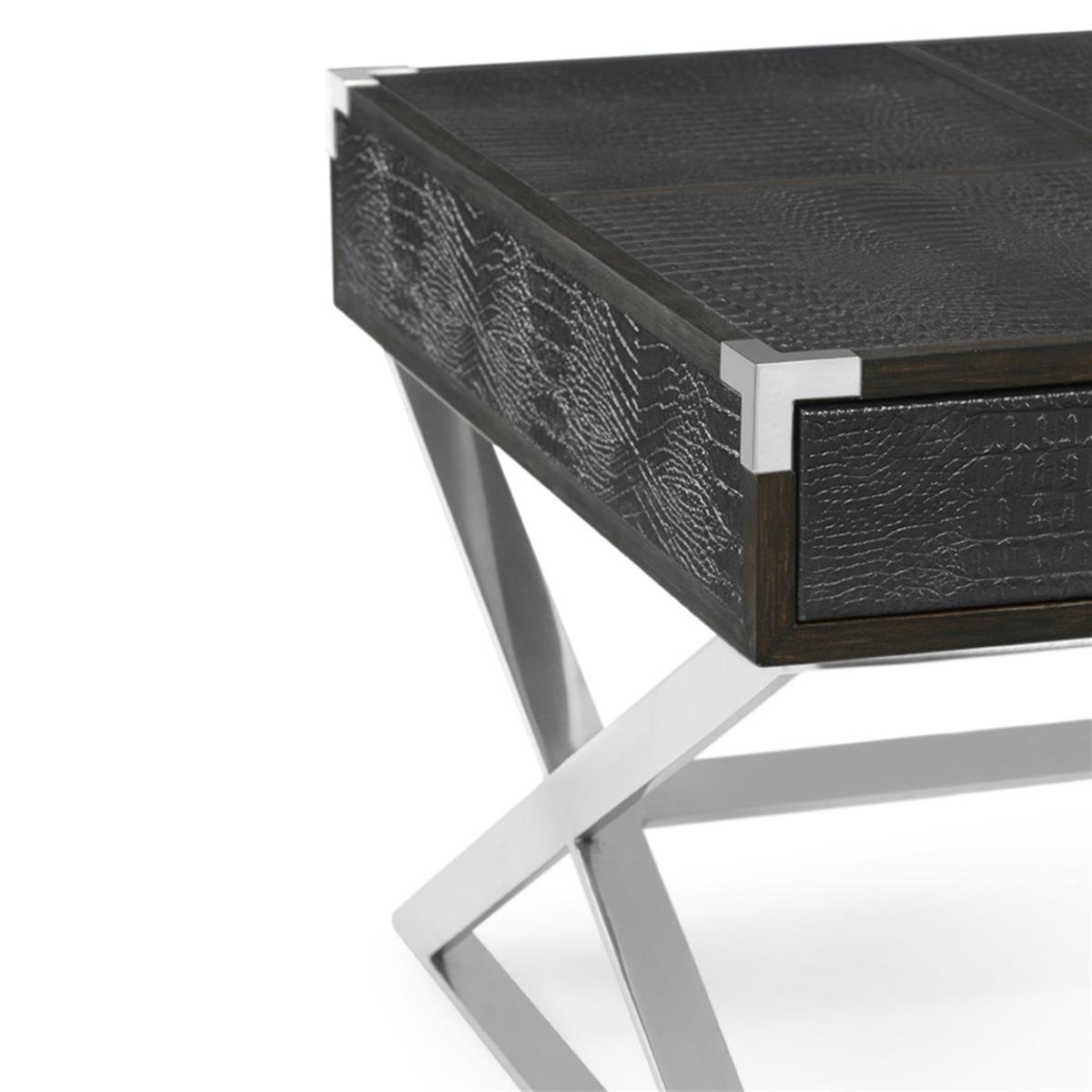 Campaign Style Orta Sehpa-Finish-Sae-11-1 (Dark Santos Rosewood)