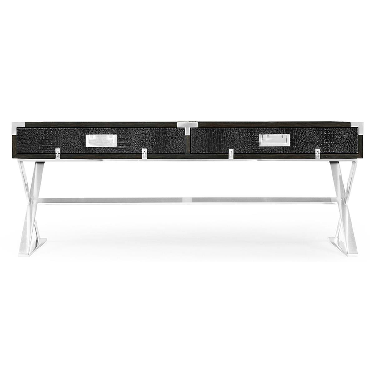 Campaign Style Orta Sehpa-Finish-Sae-11-1 (Dark Santos Rosewood)