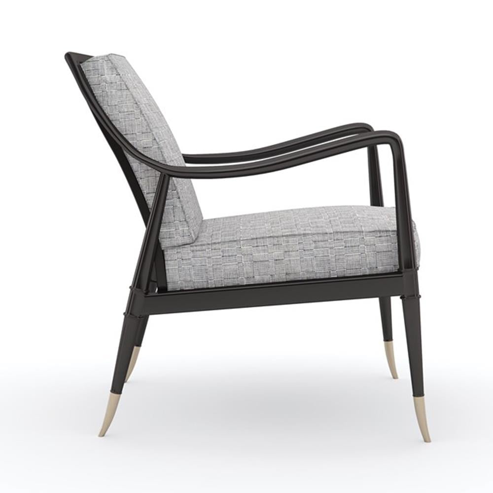 Caracole Well Appointed Black Saddle Koltuk