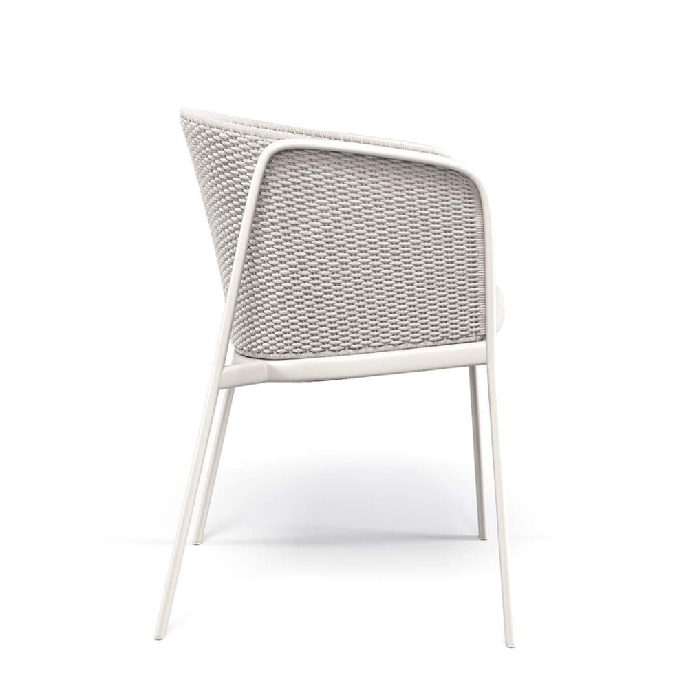 Carousel Kollu Yemek Sandalyesi-İskelet White (23-12)-(1212)