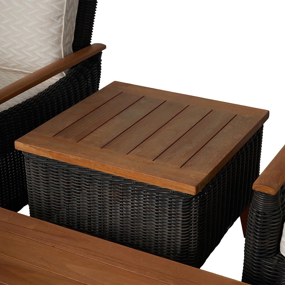 Catarina Koltuk-Kolları Teak Black Walnut -Teak-RC5 (Minder Hariç)
