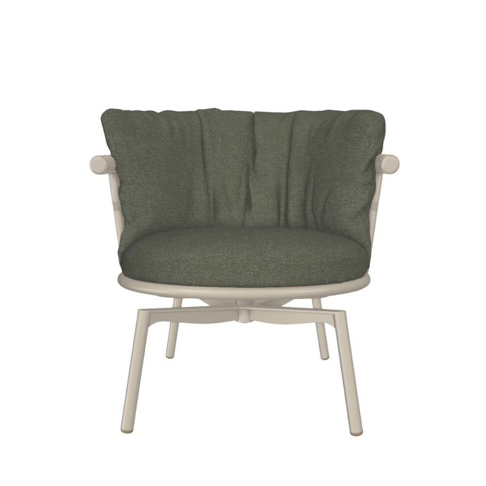 Cesta Tekli Koltuk - Linen - Fabric Naram Moss (F87) - F Kategori