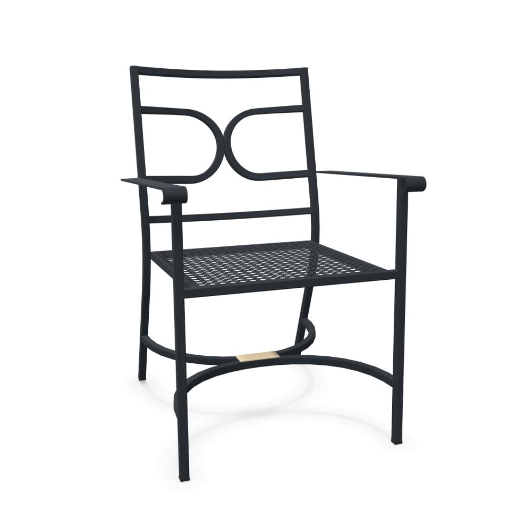 Collier Kollu Sandalye - Antique Iron (22) - (1351)