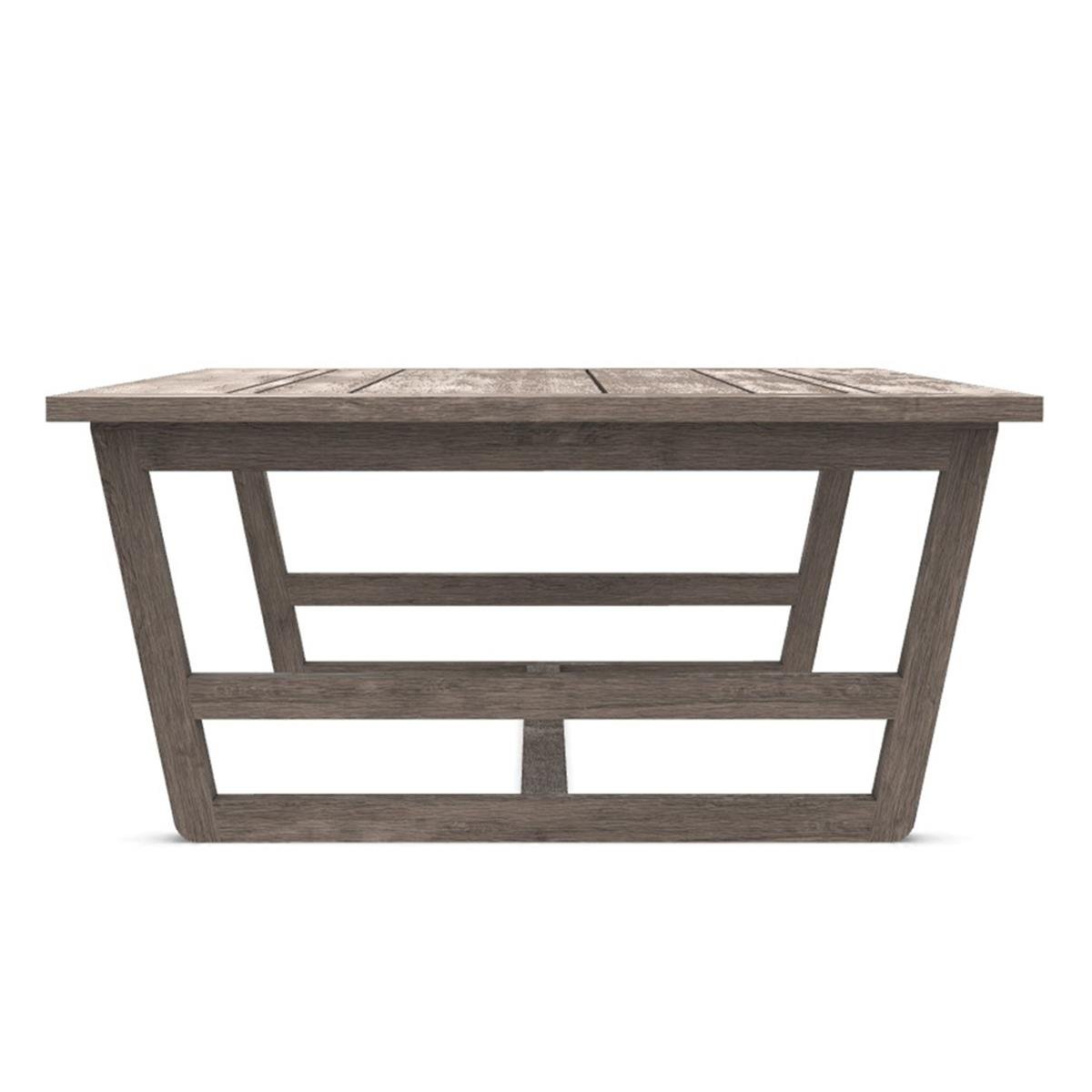 Costes XL Orta Sehpa (120)-Pickled Teak