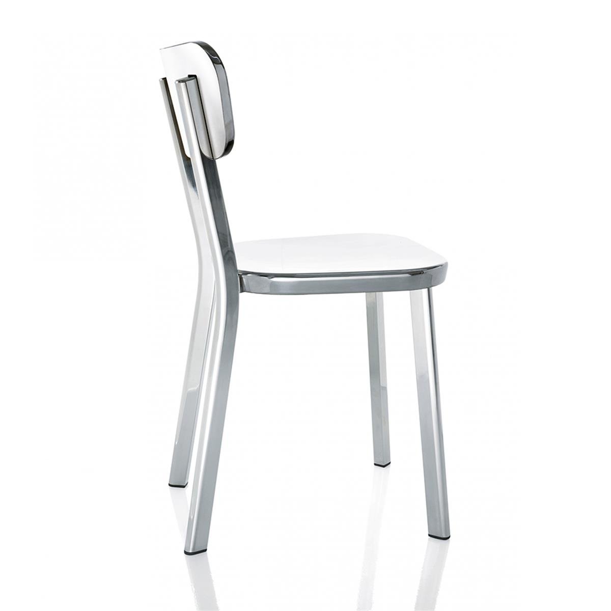 Deja-vu Kolsuz Sandalye-Polished Aluminium