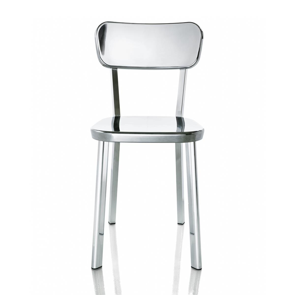 Deja-vu Kolsuz Sandalye-Polished Aluminium
