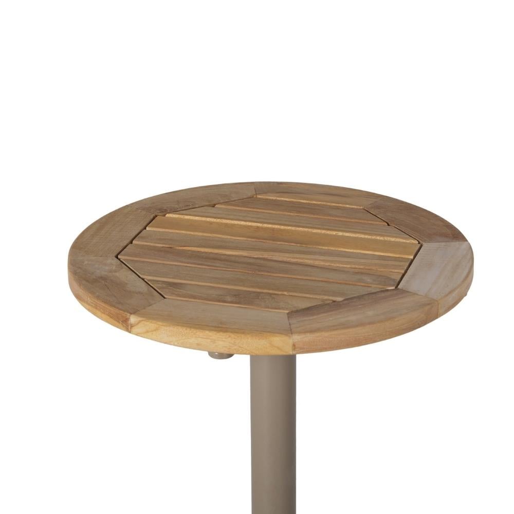 Duta Jepara 50 cm Yuvarlak Teak Masa