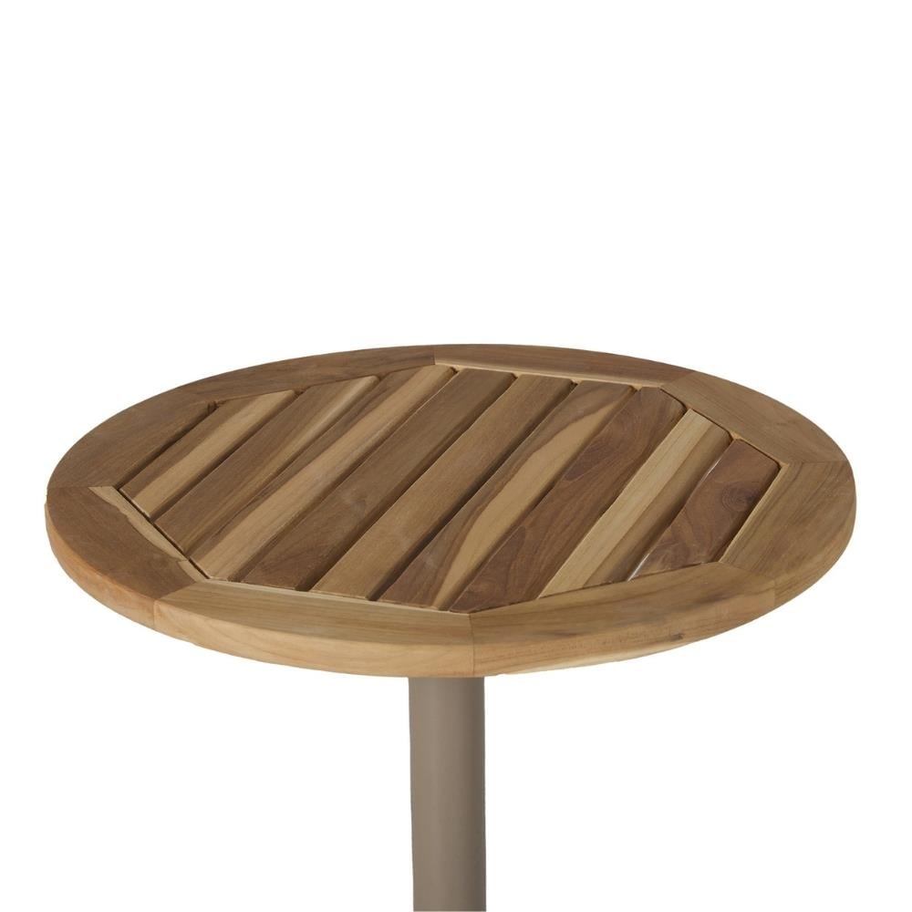 Duta Jepara 80 cm Yuvarlak Teak Masa