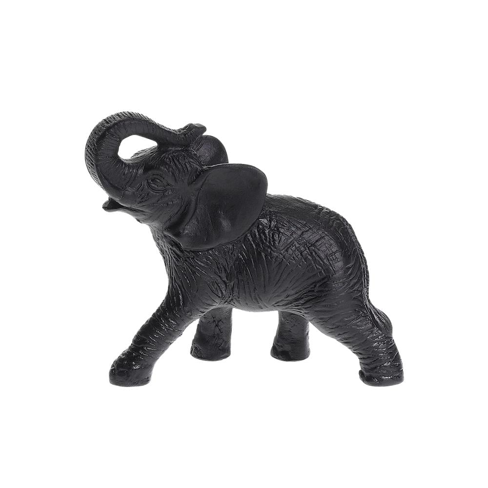 Elephant - Fil Heykeli - Black