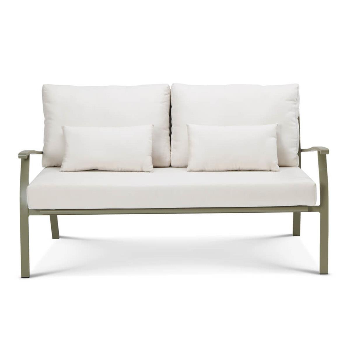 Elisir İkili Kanepe-Mud Grey-(Sunbrella Minder Dahil)