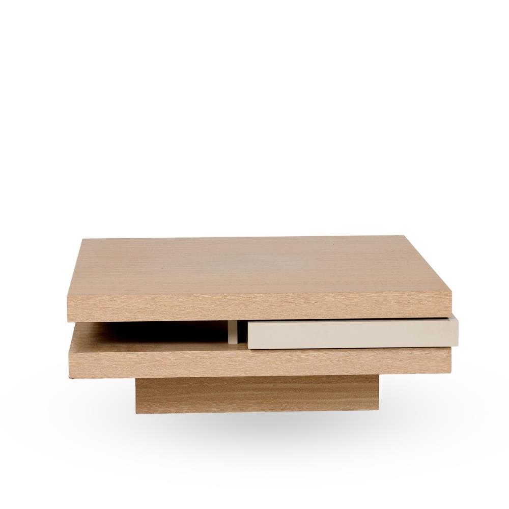 Elytre Orta Sehpa-Açılır-Tops ın latı sable/Mastıc lacquered surfaces