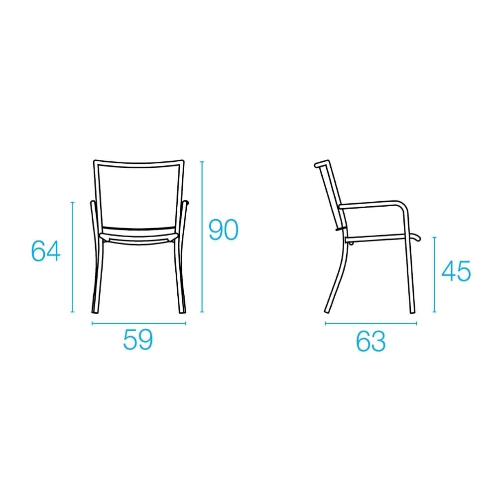 Emu Athena Kollu Sandalye