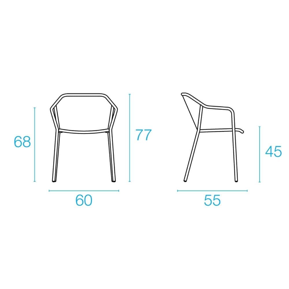 Emu Darwin Kollu Sandalye