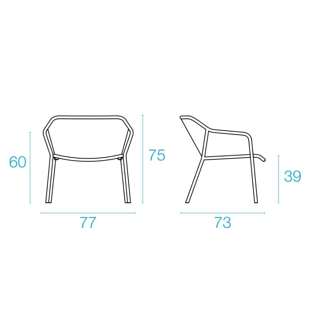 Emu Darwin Lounge Tekli Koltuk