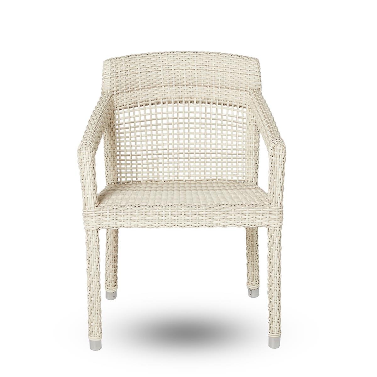 Eniwa Kollu Sandalye D6JP1-White Wash